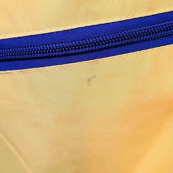 Island Trader Outfitters Women Fleece Lined Rain Coat Yellow/Navy Size M - Picture 10 of 11